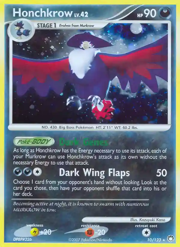 Honchkrow-Reverse Foil