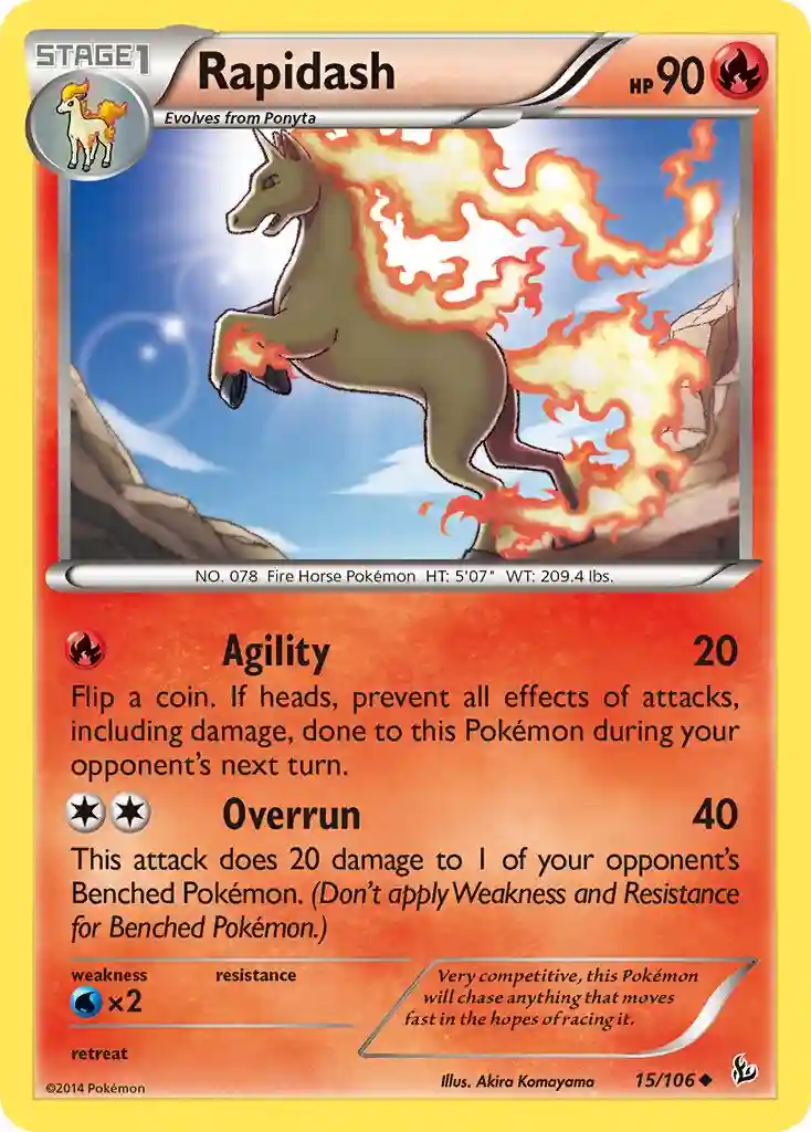 Rapidash-Reverse Foil
