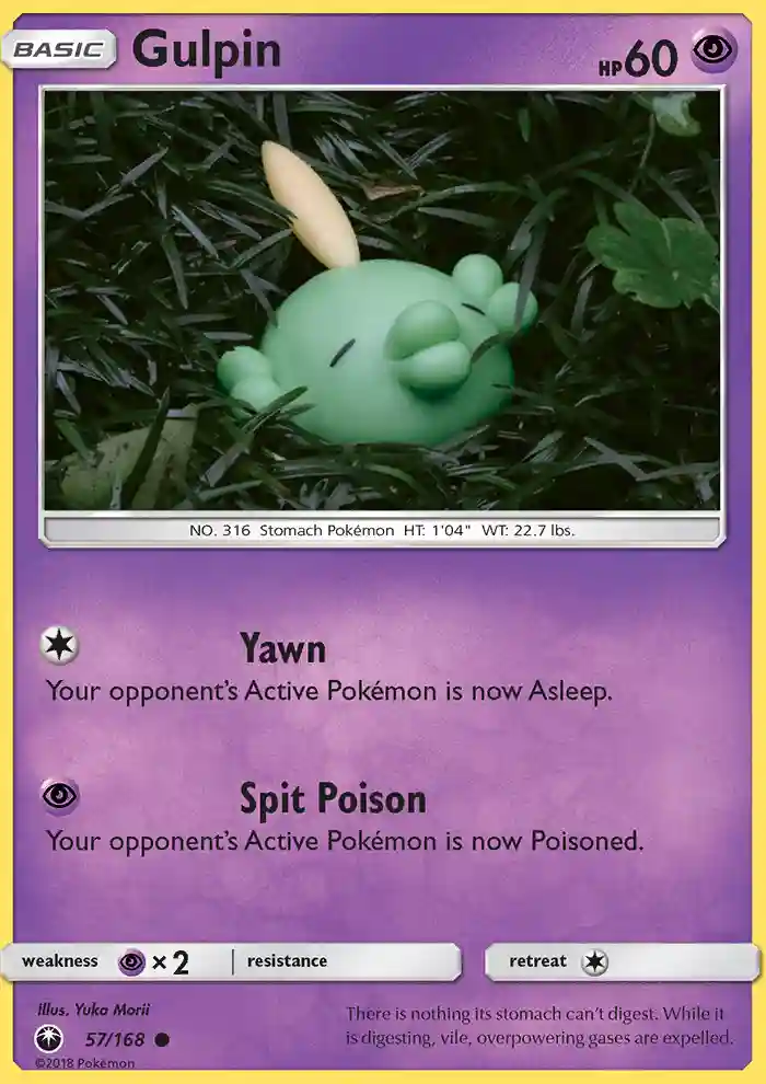 Gulpin-Reverse Foil
