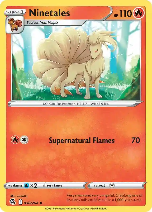 Ninetales-Reverse Foil