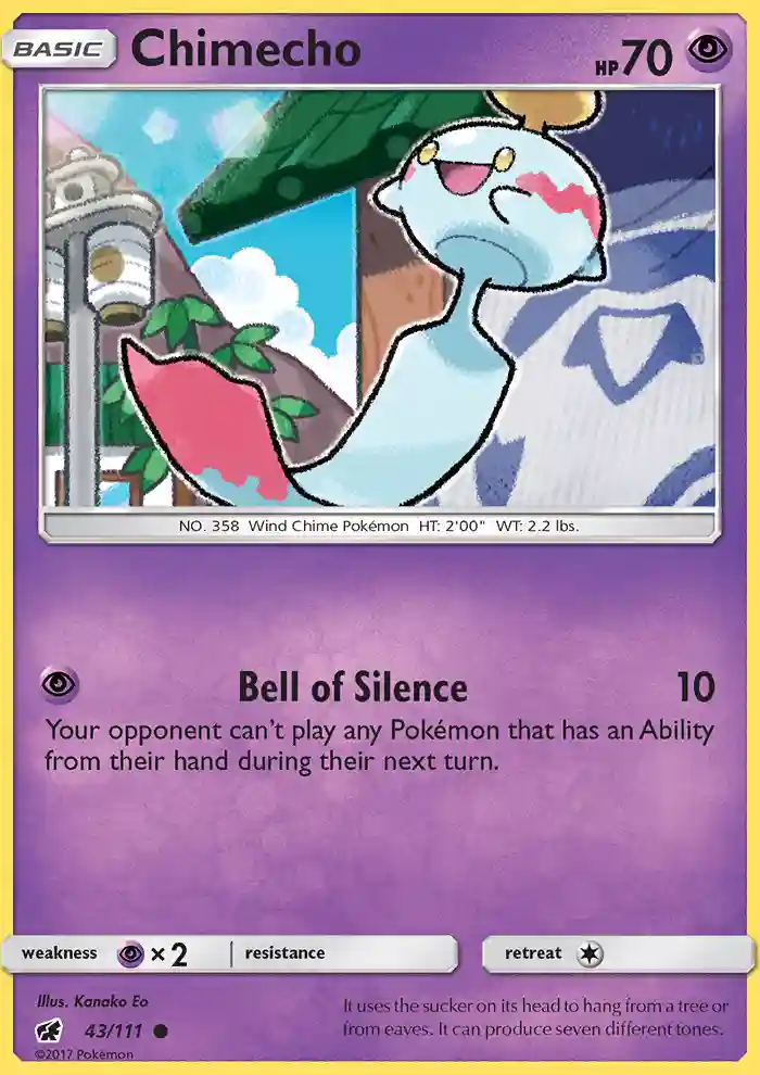 Chimecho-Reverse Foil