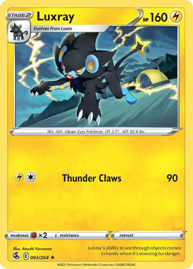 Luxray-Reverse Foil