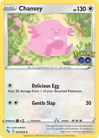 Chansey-Reverse Foil