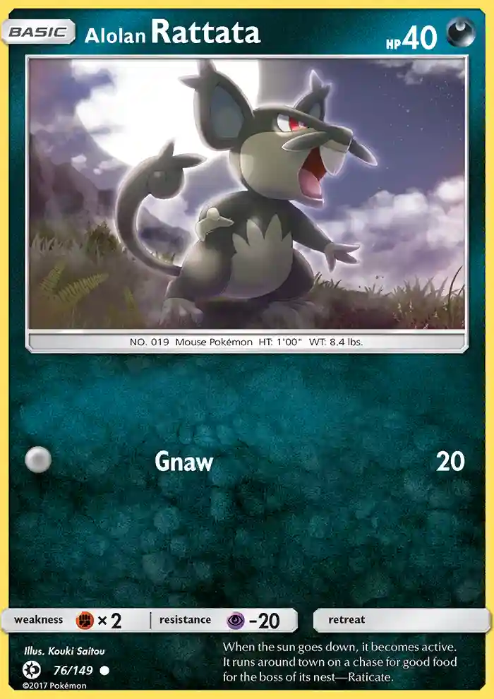 Alolan Rattata-Reverse Foil