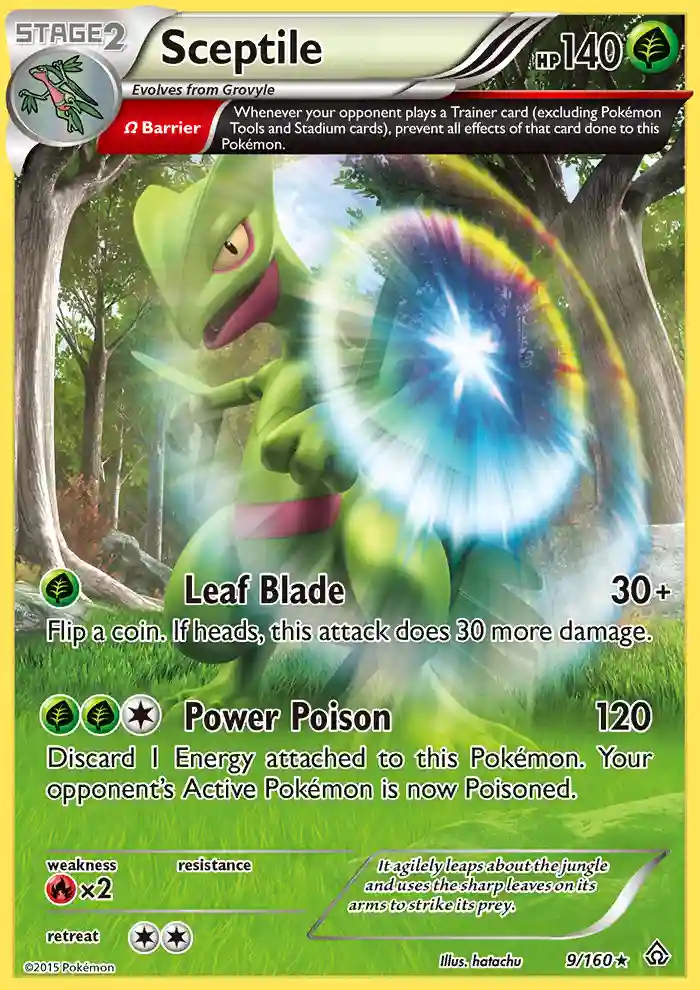 Sceptile-Reverse Foil