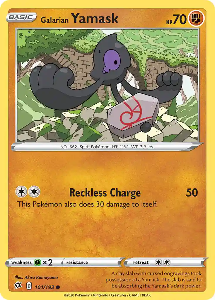 Galarian Yamask-Reverse Foil