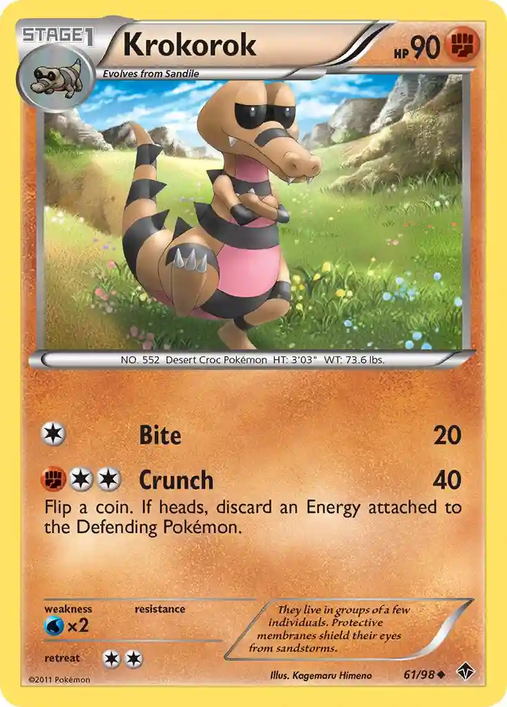 Krokorok-Reverse Foil