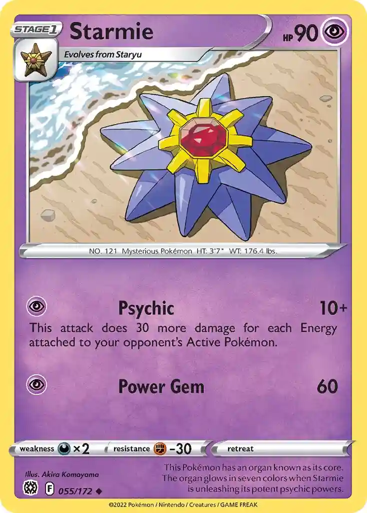 Starmie-Reverse Foil
