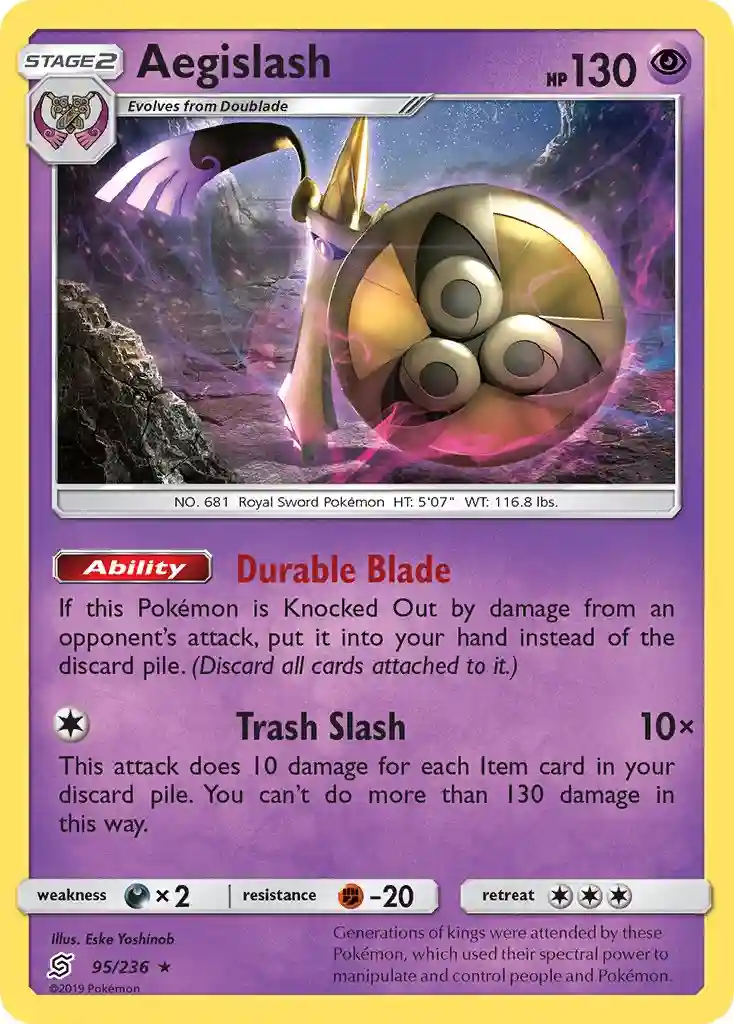 Aegislash-Reverse Foil