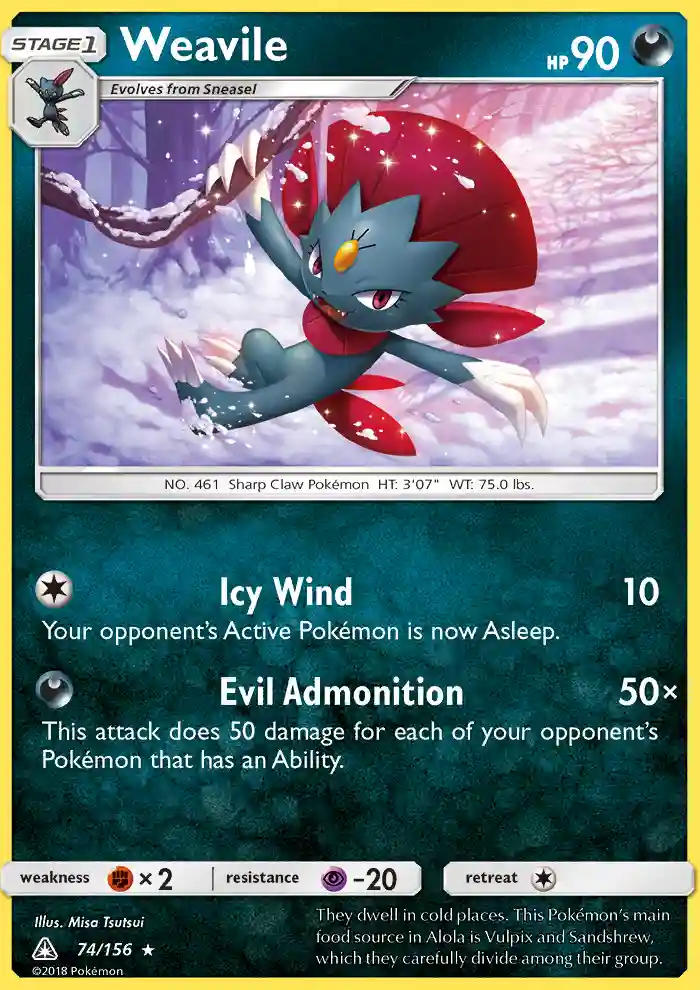 Weavile-Holo