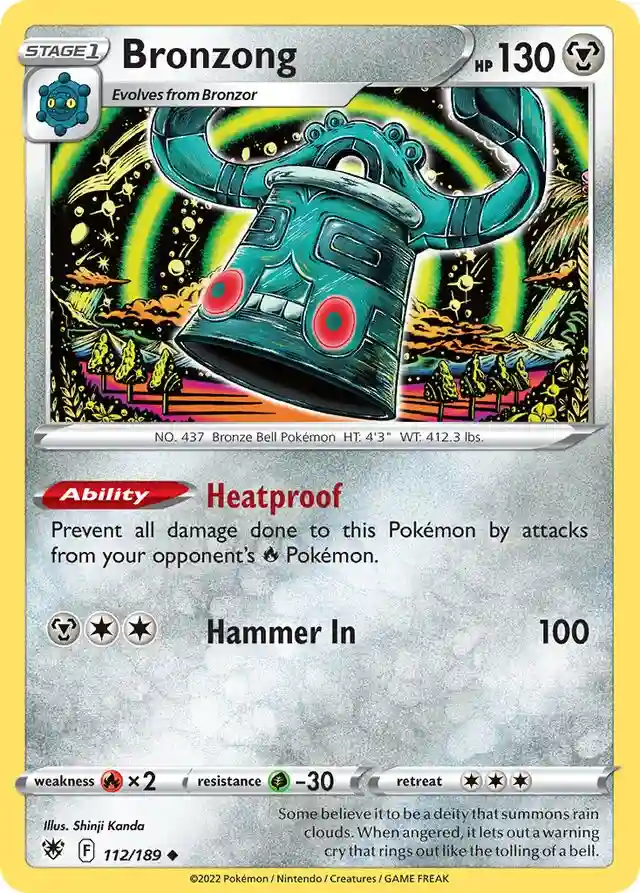 Bronzong-Reverse Foil