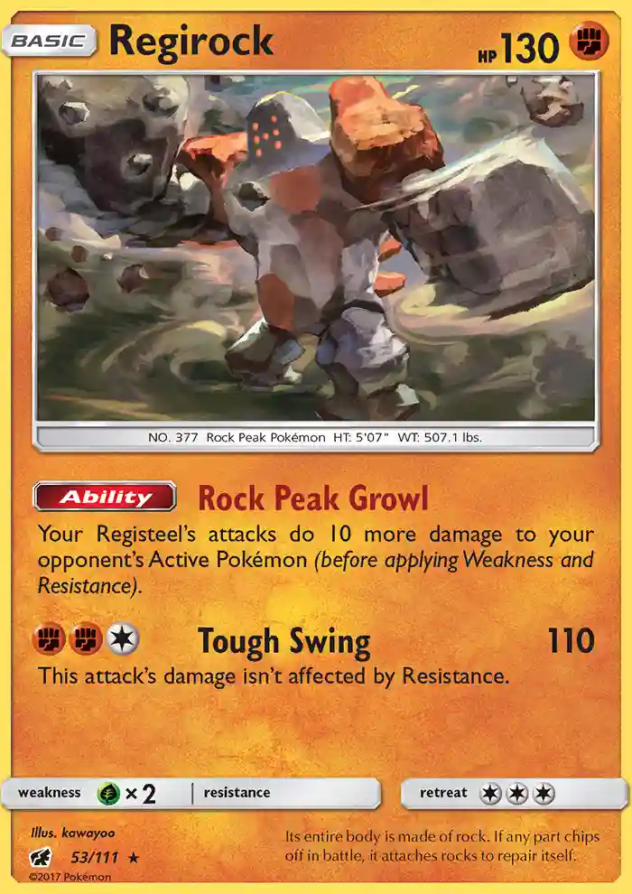 Regirock-Reverse Foil