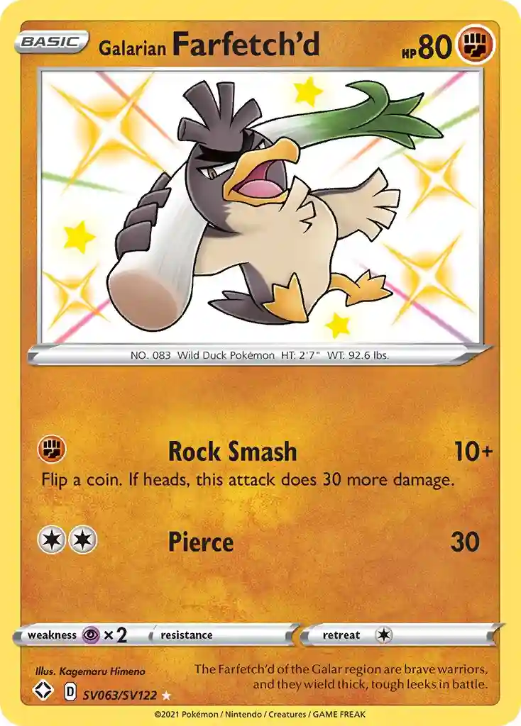 Galarian Farfetch'd-Holo
