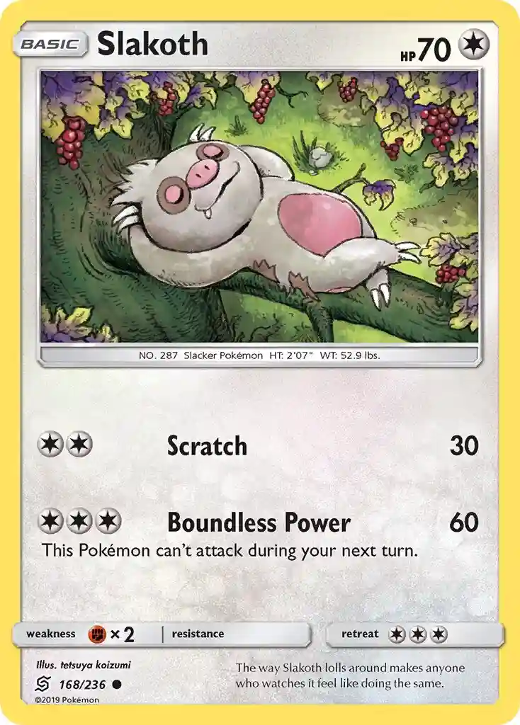 Slakoth-Reverse Foil