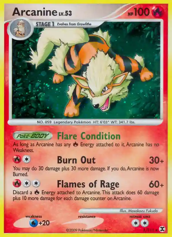 Arcanine-Reverse Foil
