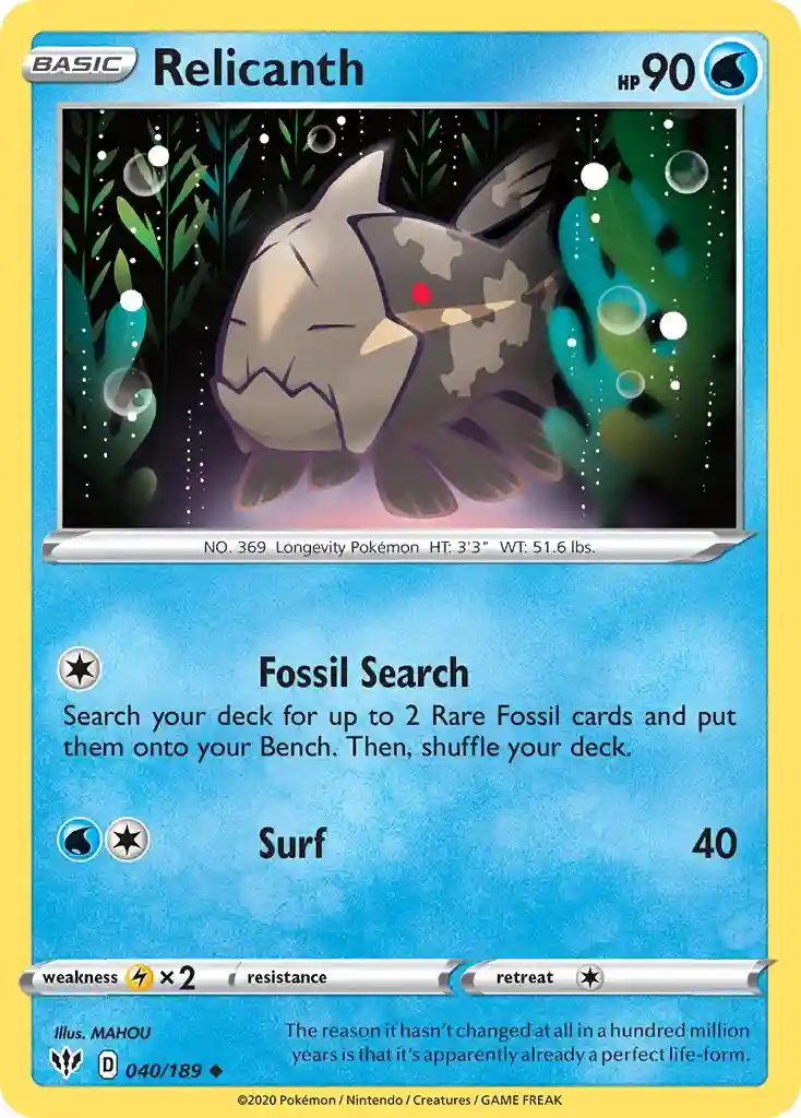 Relicanth-Reverse Foil