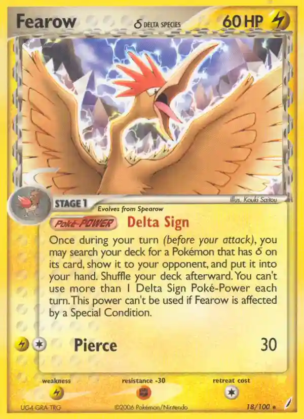 Fearow-Reverse Foil