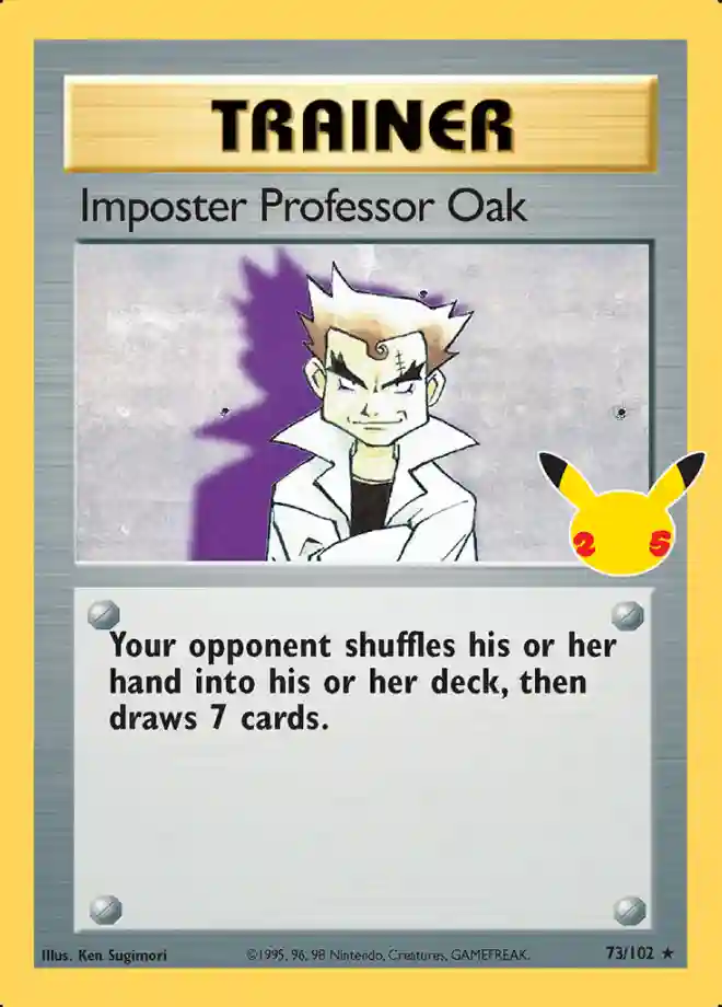 Imposter Professor Oak-Holo