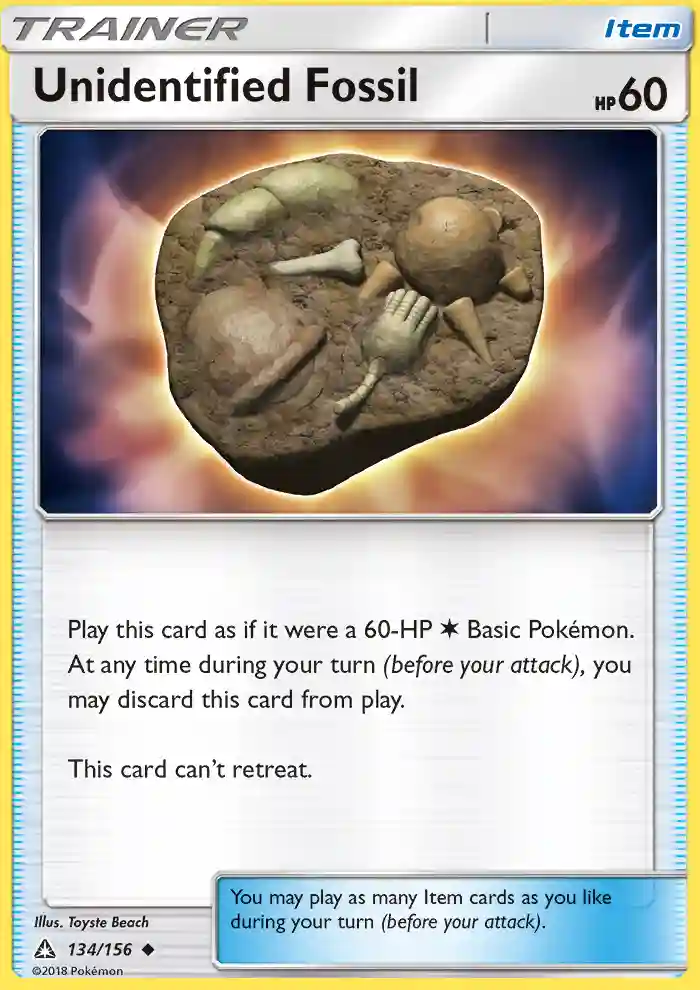 Unidentified Fossil-Reverse Foil