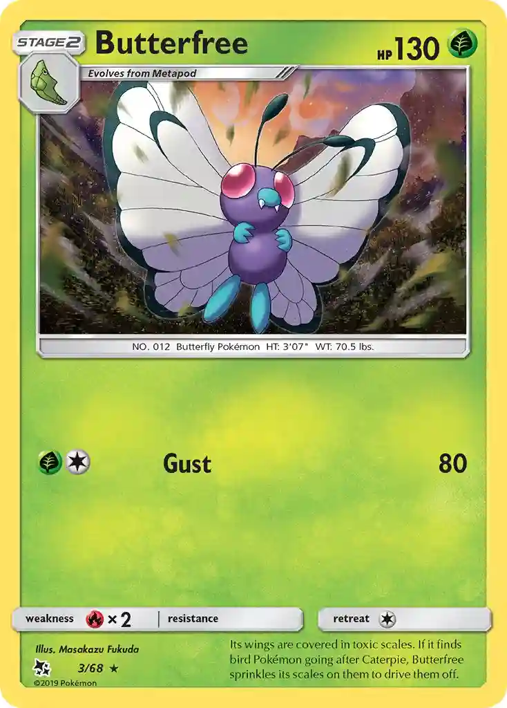 Butterfree-Reverse Foil