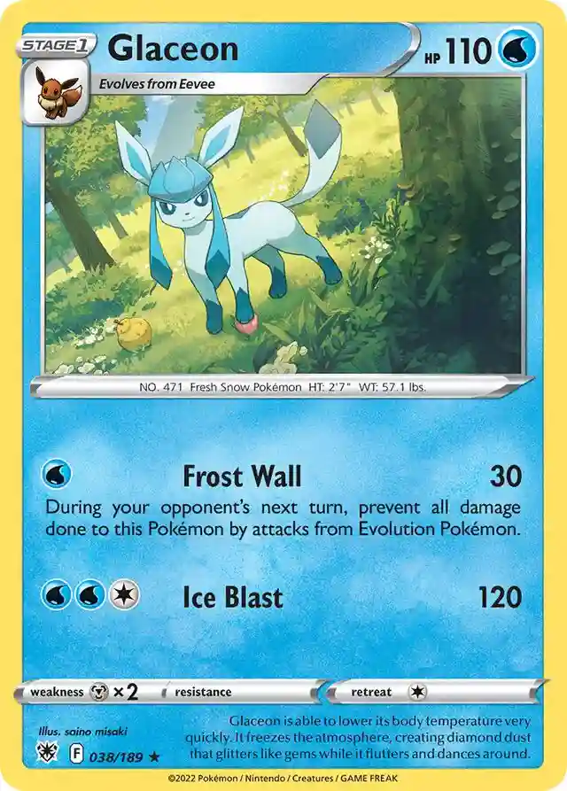 Glaceon-Reverse Foil
