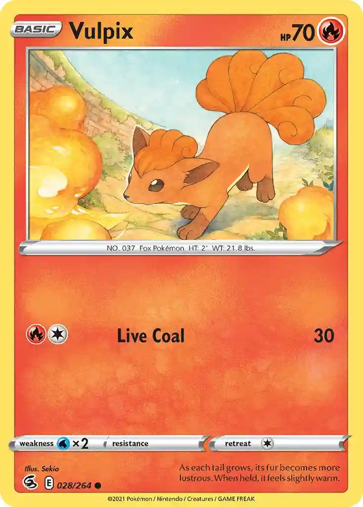 Vulpix-Reverse Foil
