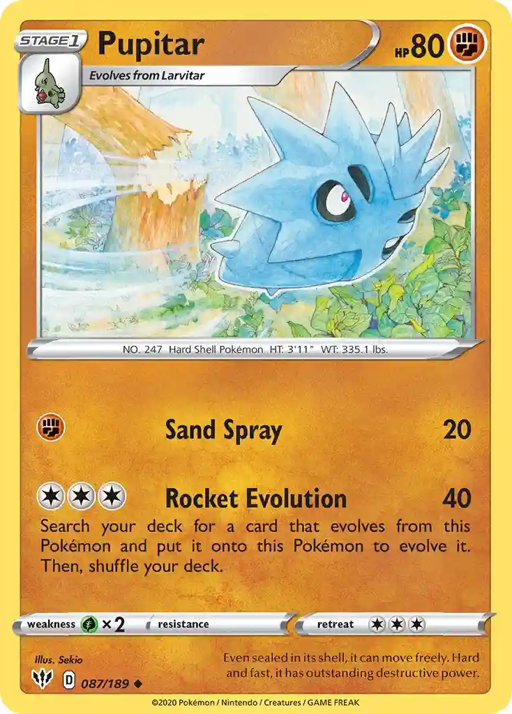 Pupitar-Reverse Foil