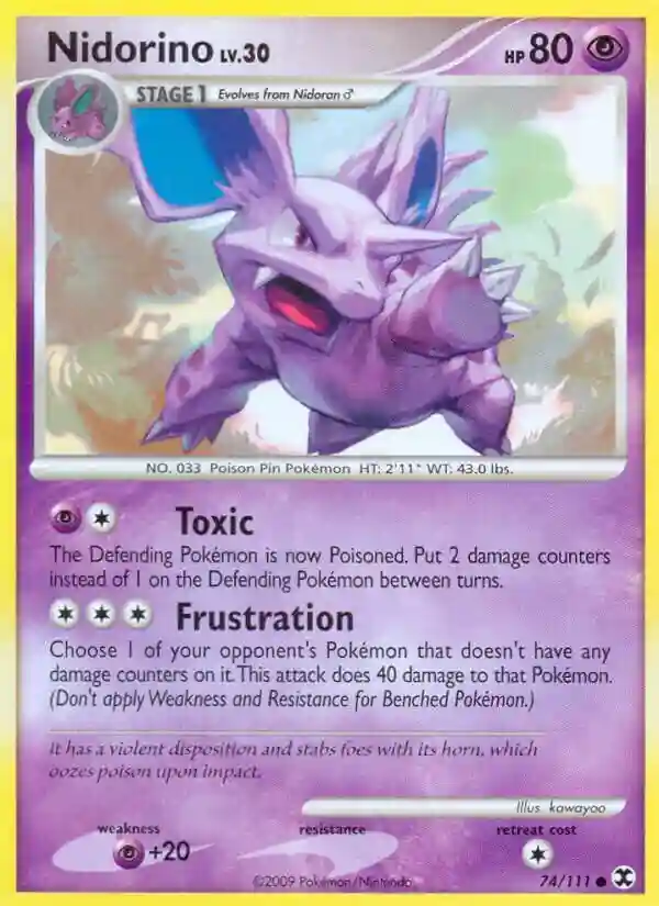Nidorino-Reverse Foil