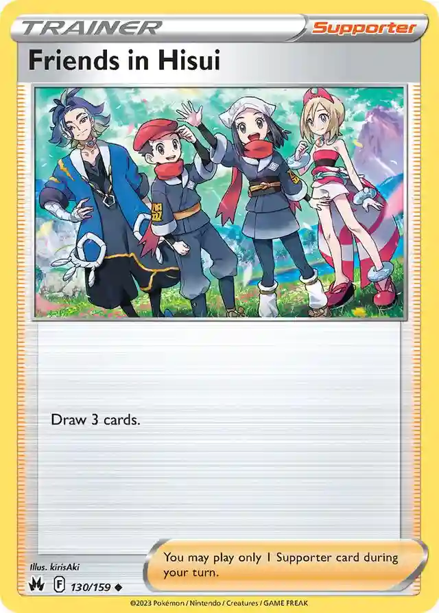 Friends in Hisui-Reverse Foil