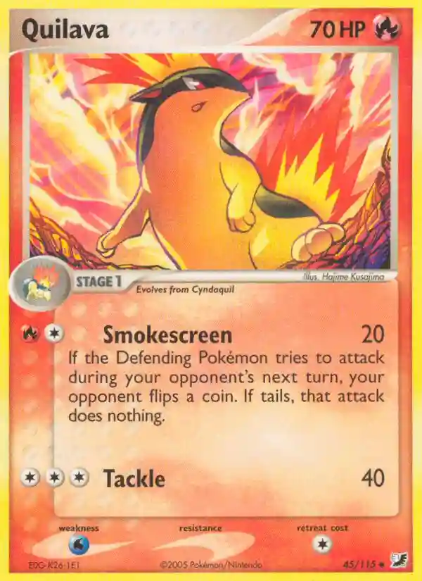 Quilava-Reverse Foil