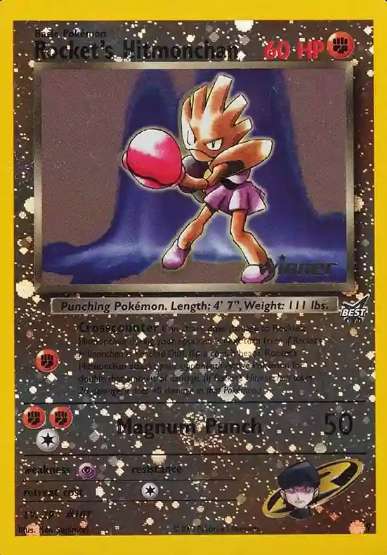 Rocket's Hitmonchan-Reverse Foil