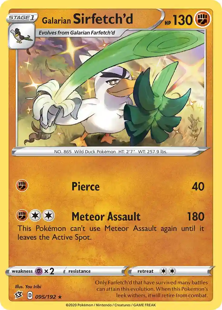 Galarian Sirfetch'd-Reverse Foil