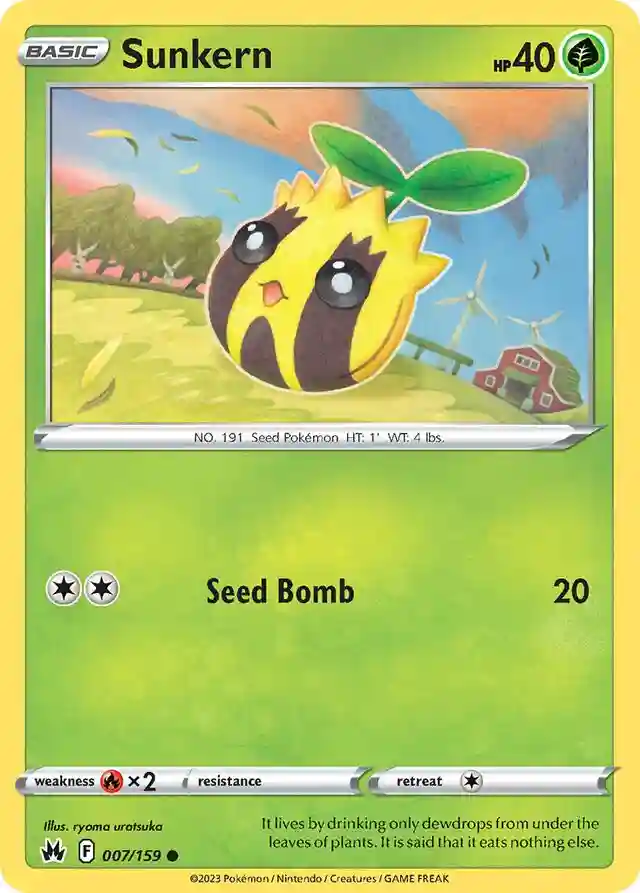 Sunkern-Reverse Foil