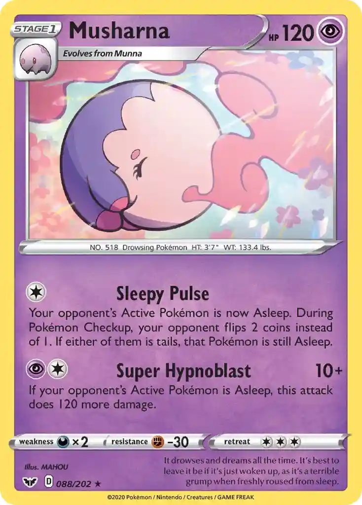 Musharna-Reverse Foil