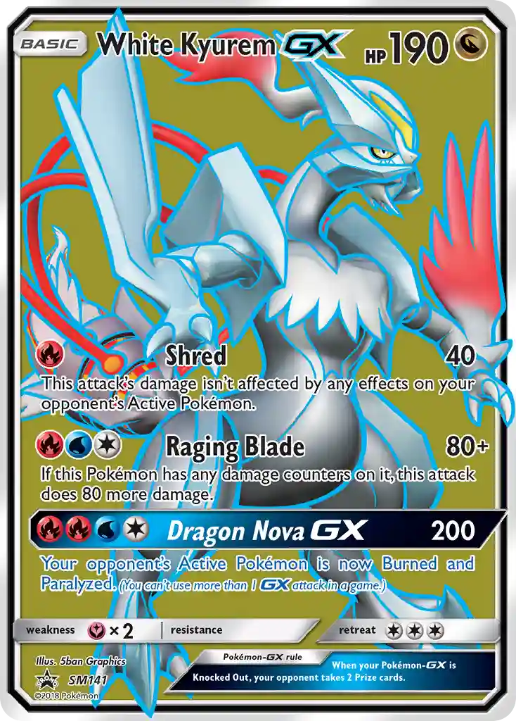 Full Art/White Kyurem GX