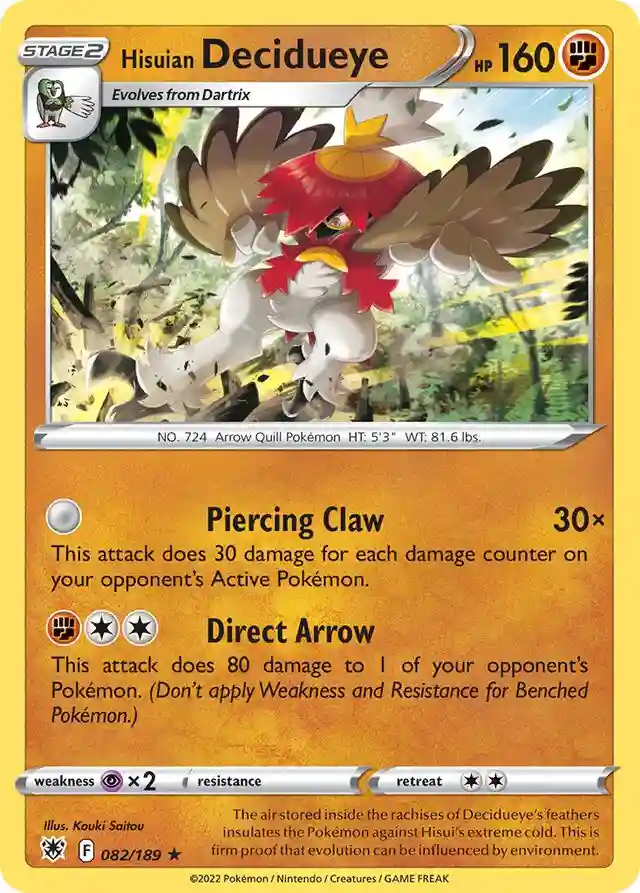 Hisuian Decidueye-Holo