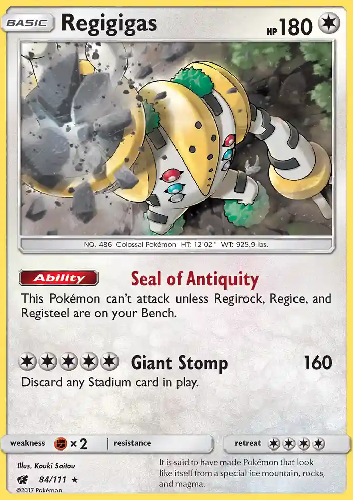 Regigigas-Reverse Foil