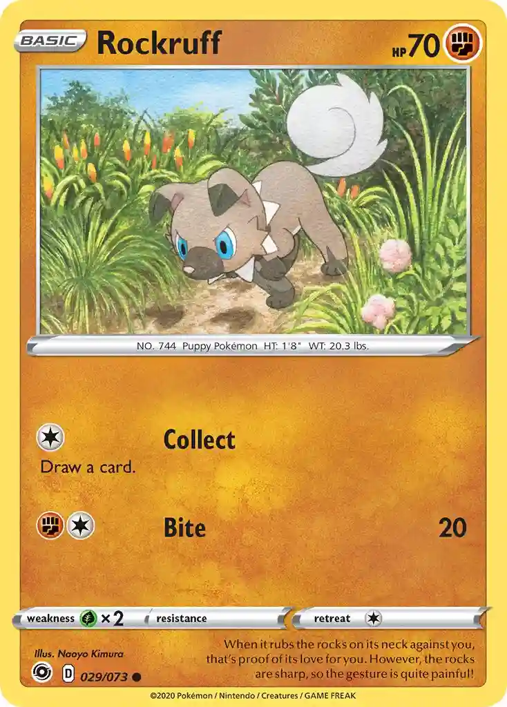 Rockruff-Reverse Foil