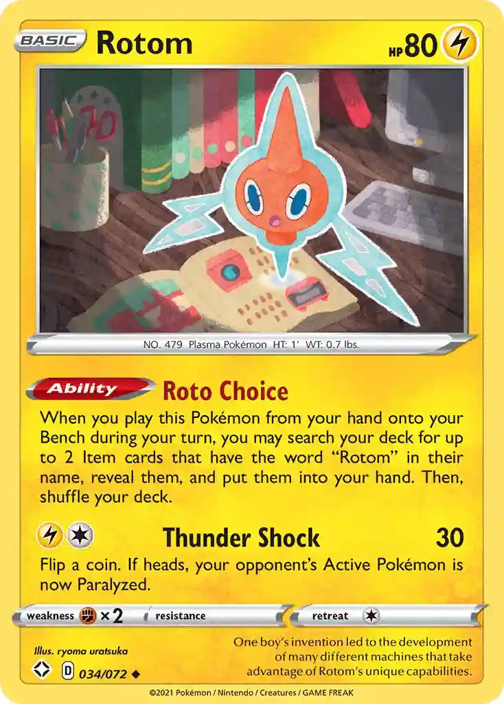 Rotom-Reverse Foil