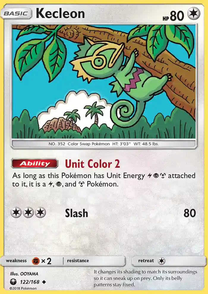 Kecleon-Reverse Foil