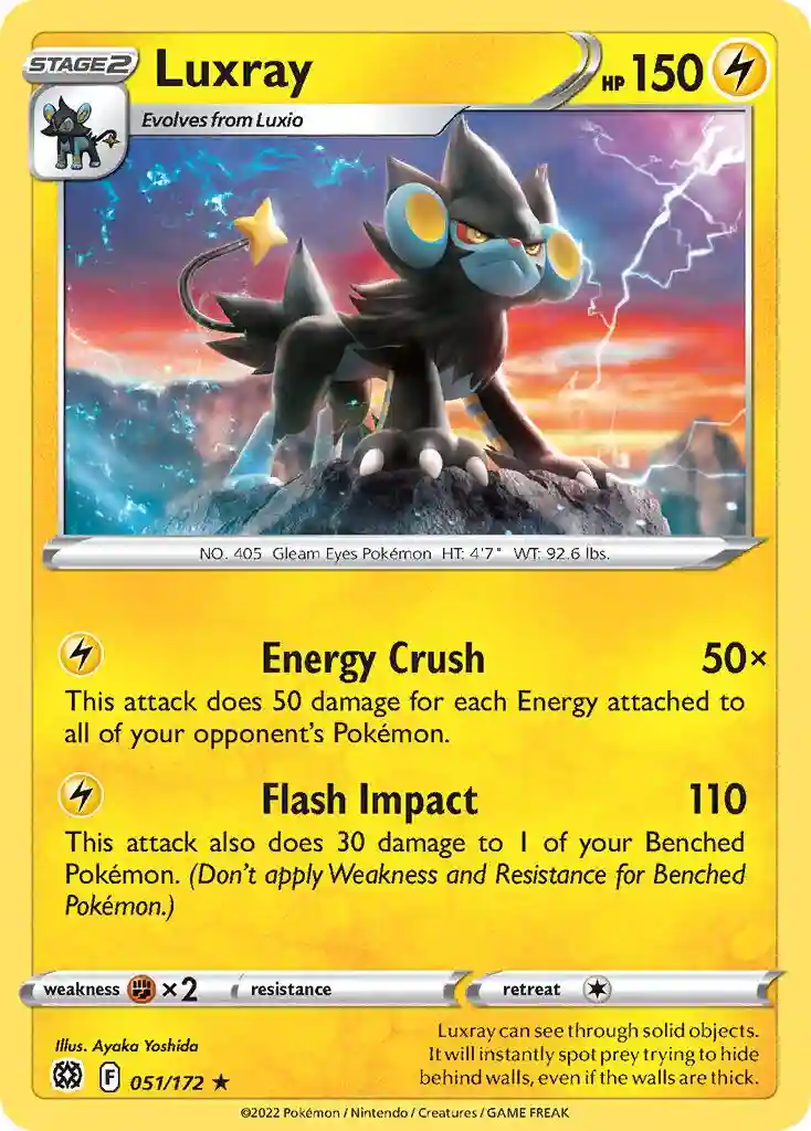 Luxray-Reverse Foil