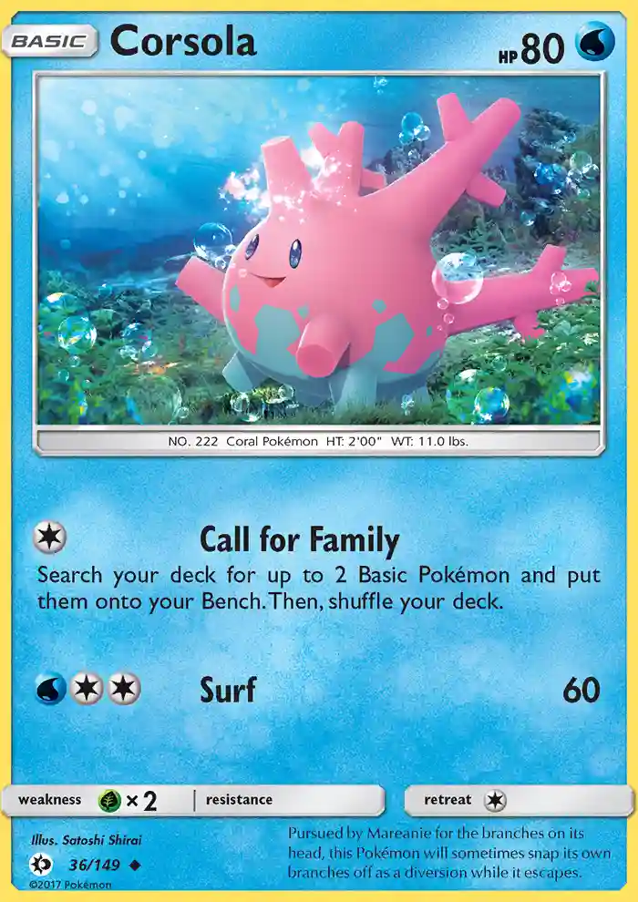 Corsola-Reverse Foil