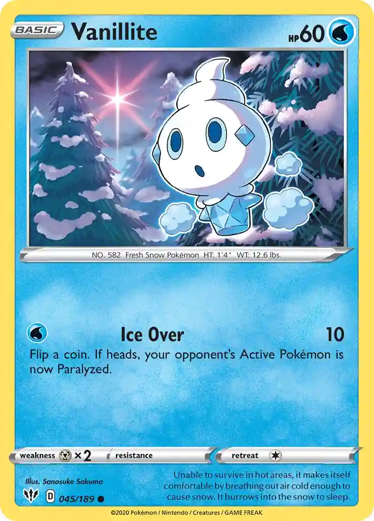 Vanillite-Reverse Foil