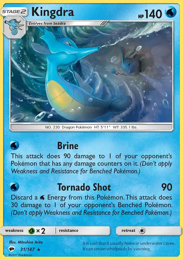 Kingdra-Reverse Foil