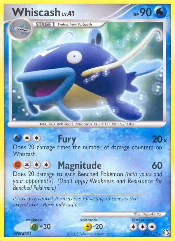 Whiscash-Reverse Foil