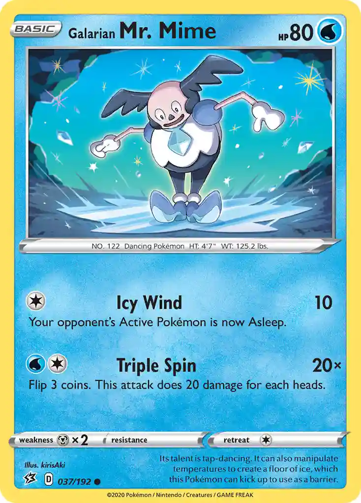 Galarian Mr. Mime-Reverse Foil