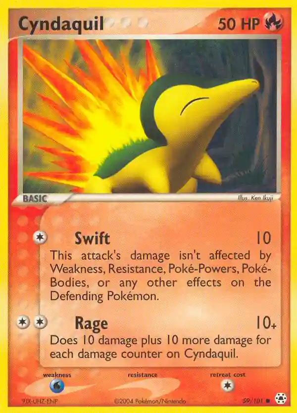Cyndaquil-Reverse Foil
