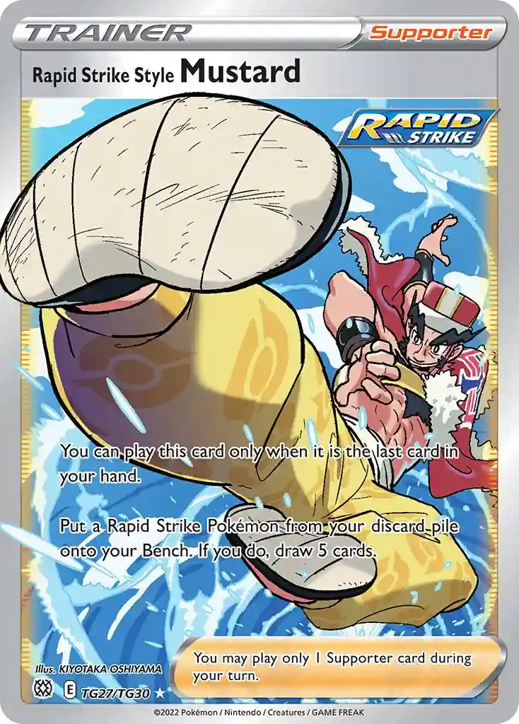 Full Art/Rapid Strike Style Mustard