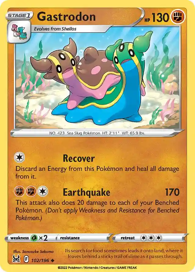 Gastrodon-Reverse Foil
