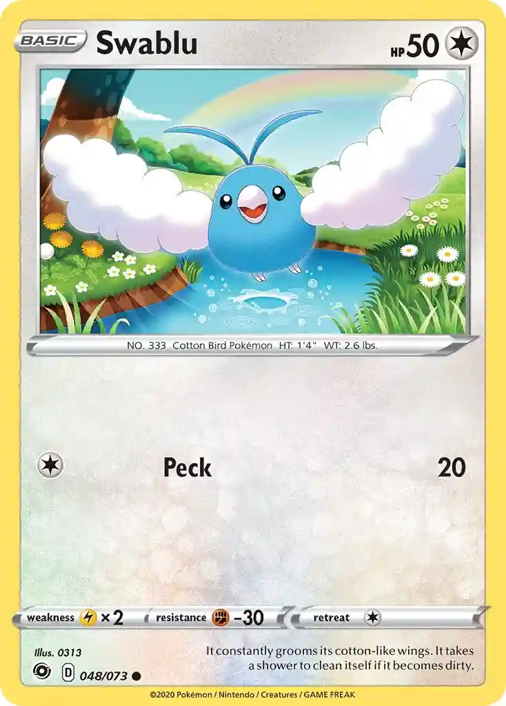 Swablu-Reverse Foil